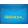 Plastic Document Folders blue